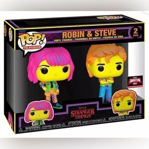 Funko Pop Stranger Things 2 Pack Robin and Steve